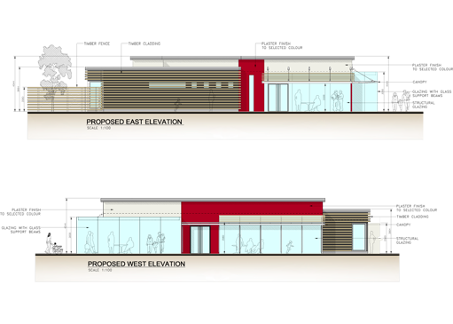 CAD Draughting Services - building elevations - Olaplus